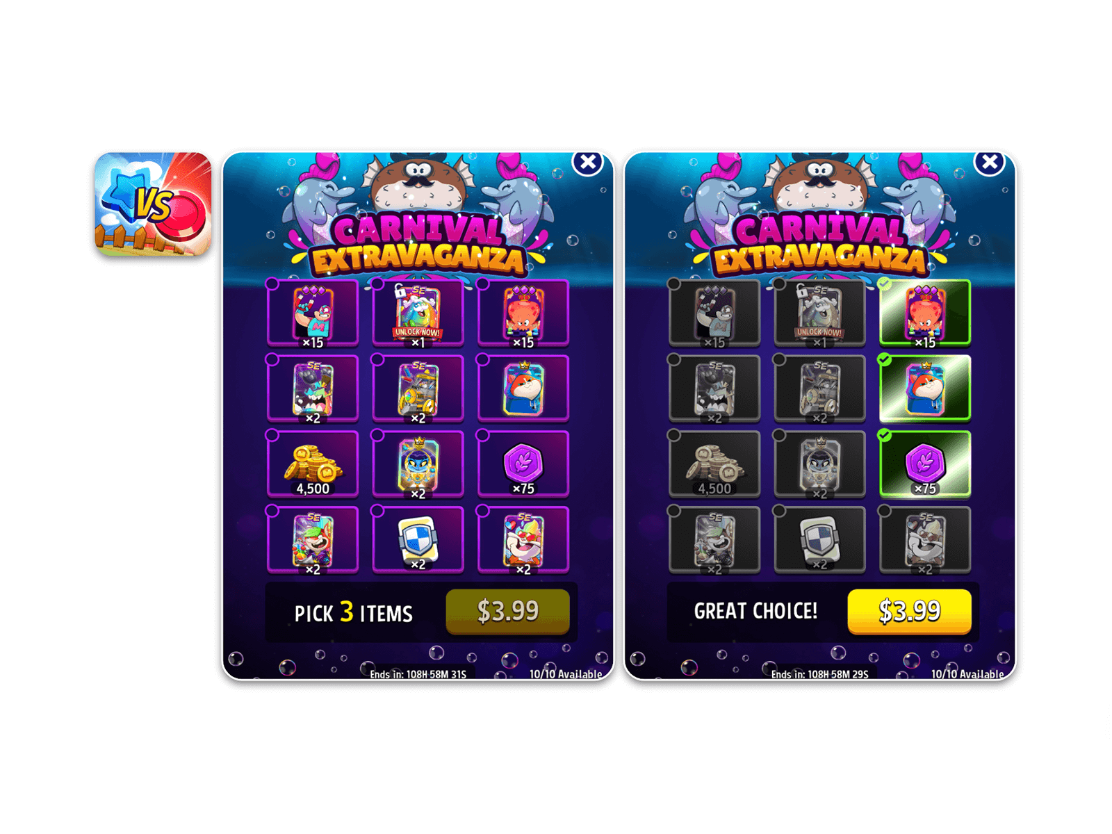 IAP monetization customizable bundles