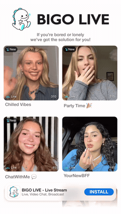 Social Scroller from Bigo Live